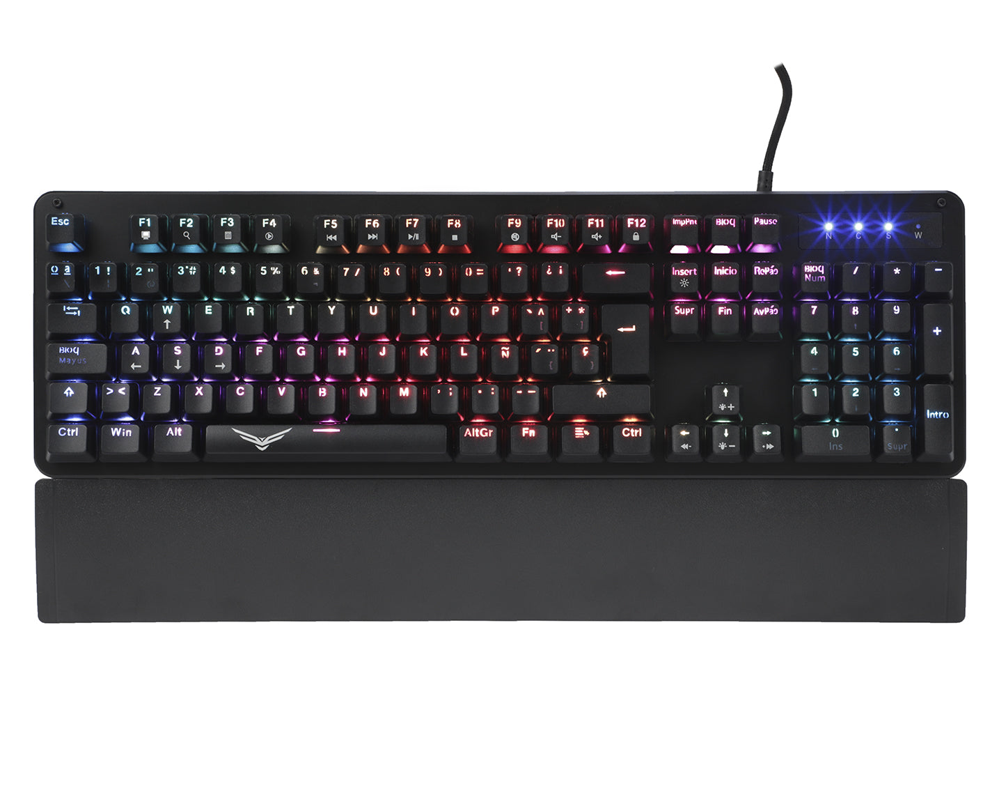 Teclado Mecánico Black Cobra Naceb Naceb Technology NA-0944 - USB, Negro, Alámbrico Teclado Mecánico Black Cobra Naceb Naceb Technology NA-0944 - USB, Negro, Alámbrico